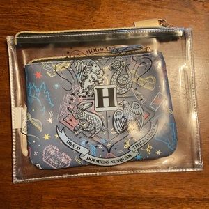 2pc Harry Potter makeup/accessory bag set